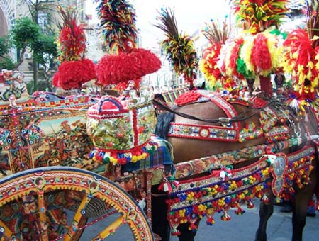 IL CARRETTO SICILIANO. I SUOI STILI E GENERI FIGURATIVI - Foglio